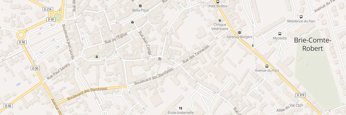 Plan du 2T Rue du Beau Guillaume à Brie-Comte-Robert