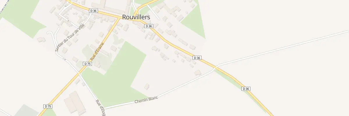 Plan du 30 Gr Grand’Rue à Rouvillers