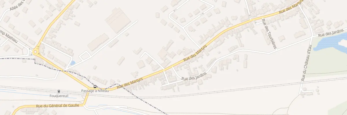 Plan du 194 Rue des Martyrs à Annezin