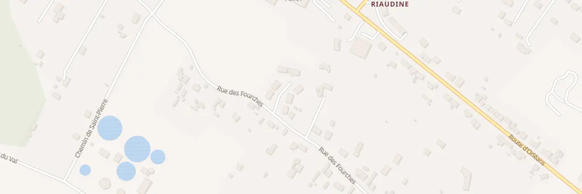 Plan du 6 Imp Paul Jusselin à Gien