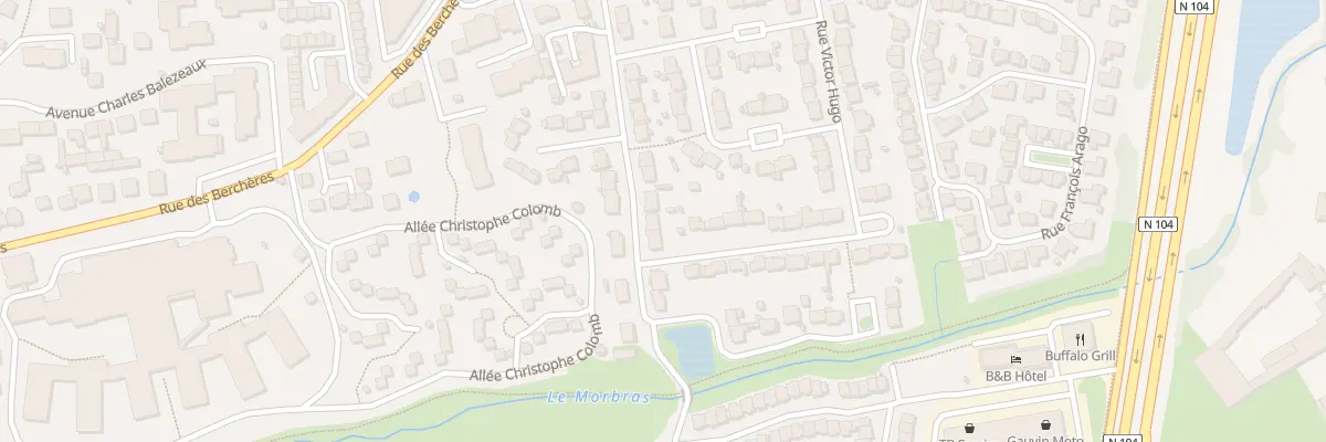Plan du 42 Rue Victor Hugo à Pontault-Combault