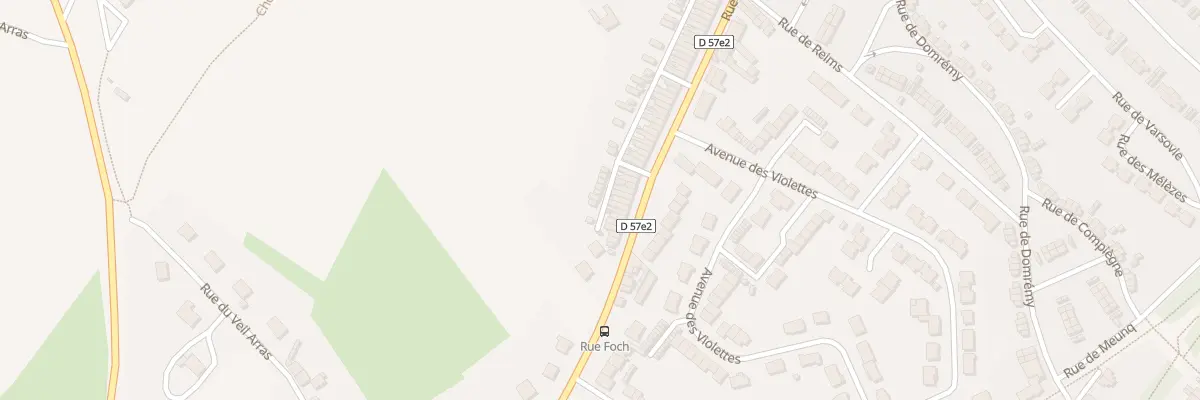 Plan du 222 Rue de Fresnicourt à Barlin