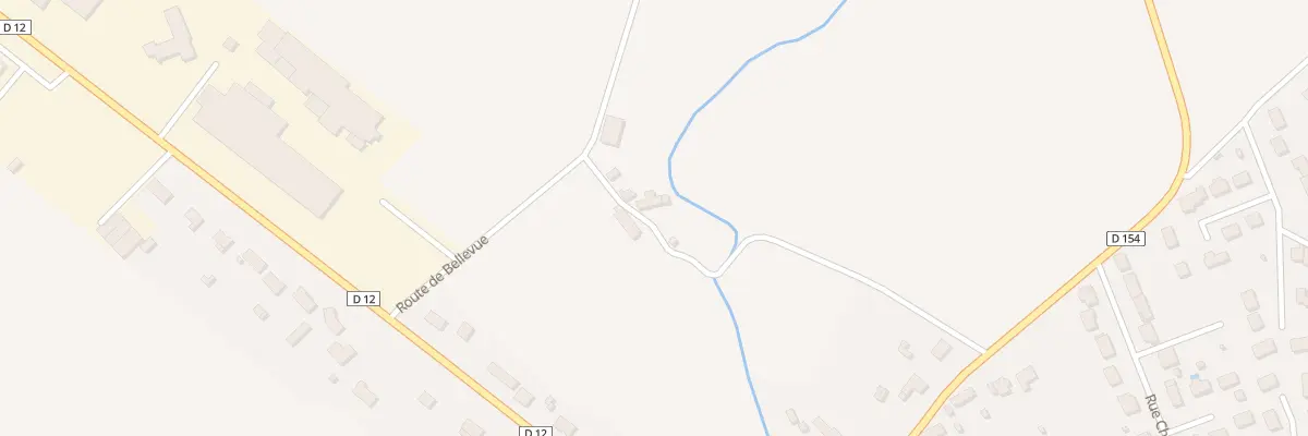 Plan du 190 Rte de Bellevue à Rians