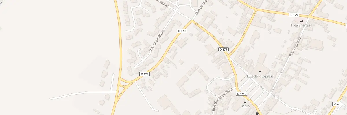 Plan du 29 Rue d’Houdain à Barlin