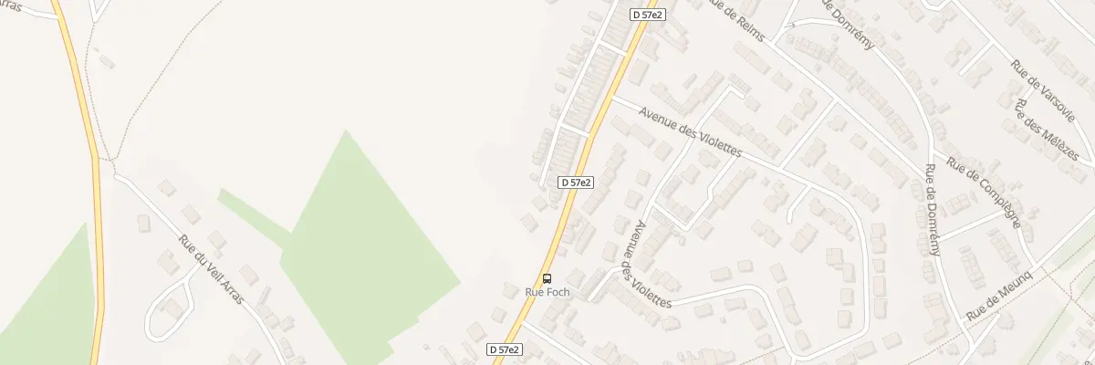 Plan du 230 Rue de Fresnicourt à Barlin