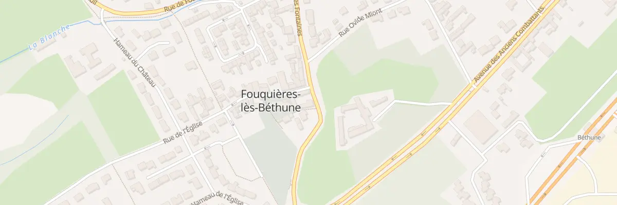 Plan du 14 Rue du Rivet à Fouquières-lès-Béthune