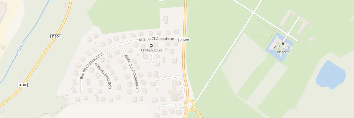 Plan du 8 Rte de Villebret à Lavault-Sainte-Anne