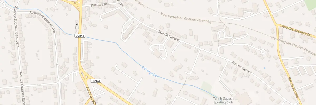 Plan du 46 Rue de Nerdre à Montluçon