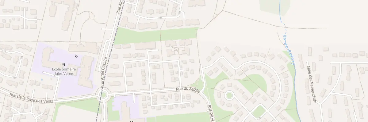 Plan du 7 Rue de la Folle Avoine à Vert-Saint-Denis