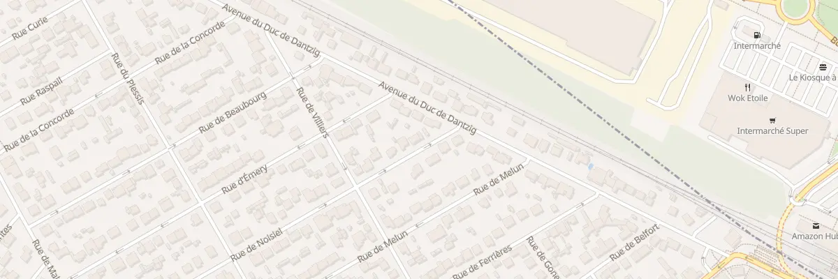 Plan du 4 Rue de Noisiel à Pontault-Combault