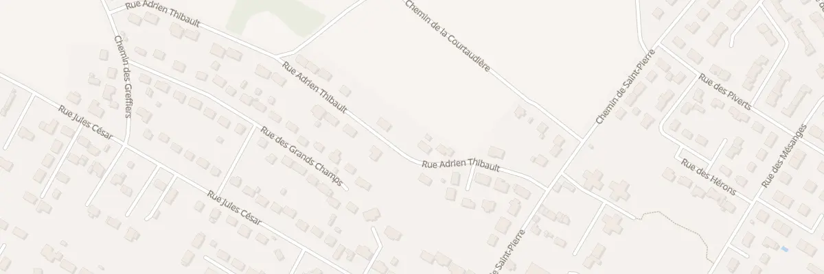 Plan du 10 Rue Adrien Thibault à Gien