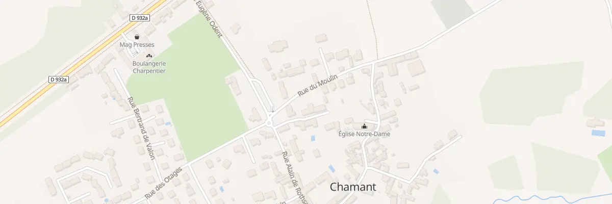 Plan du 2 Res du Prieure Saint Anne à Chamant