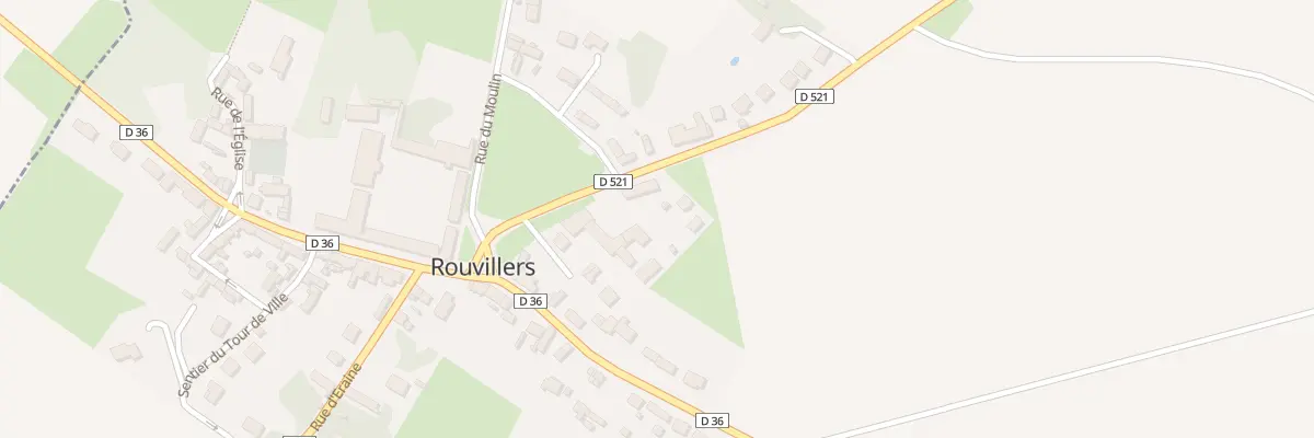 Plan du 10 Rue de la Chapelle à Rouvillers