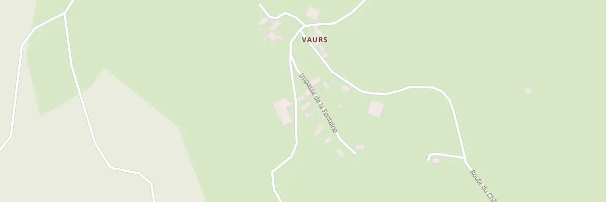 Plan du 5236 Vaurs à Saint-Hippolyte