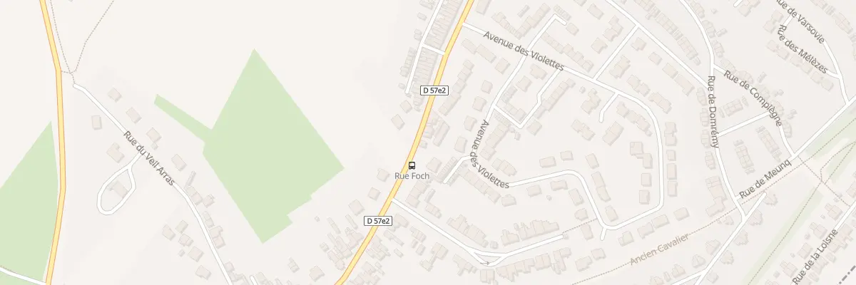 Plan du 235 Rue de Fresnicourt à Barlin