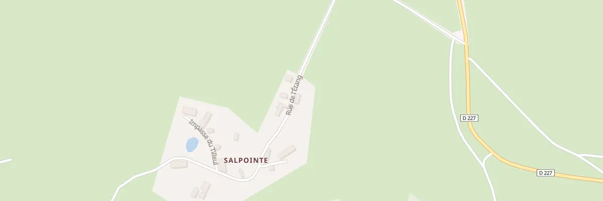 Plan du 8 Salpointe à Saint-Hilaire