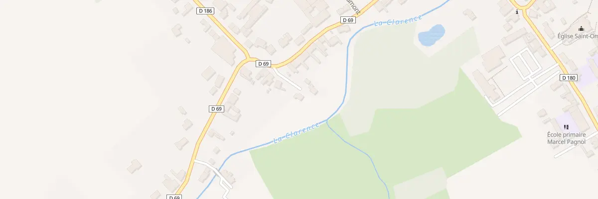 Plan du 339 Rue du Vert Touquet à Calonne-sur-la-Lys