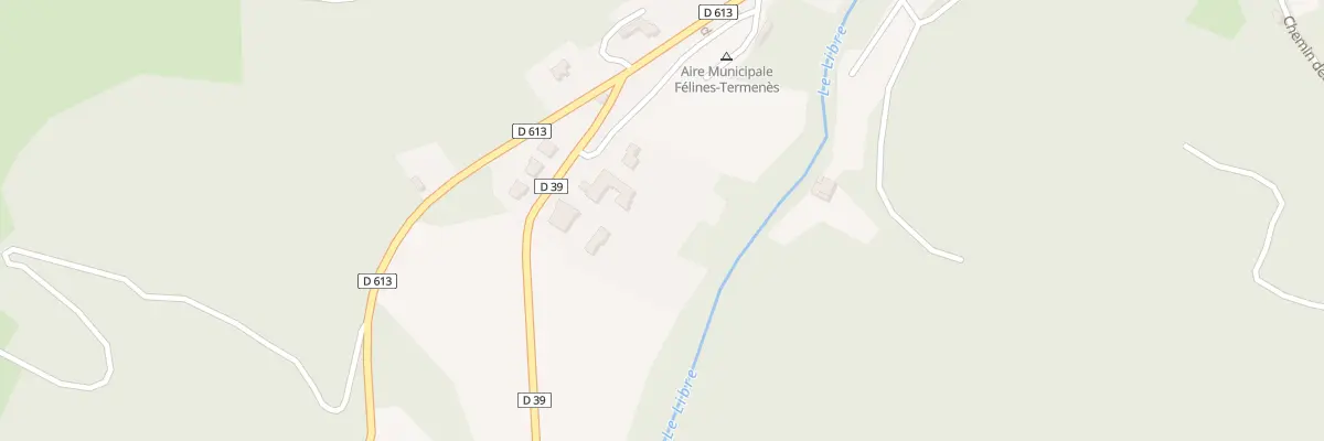 Plan du 4 Rte de Davejean à Félines-Termenès