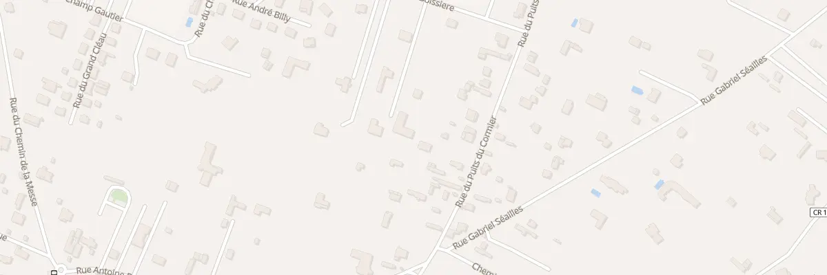 Plan du 25 Rue du Puits du Cormier à Barbizon