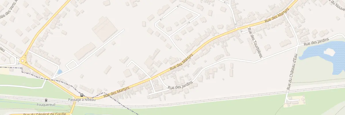 Plan du 178 Rue des Martyrs à Annezin