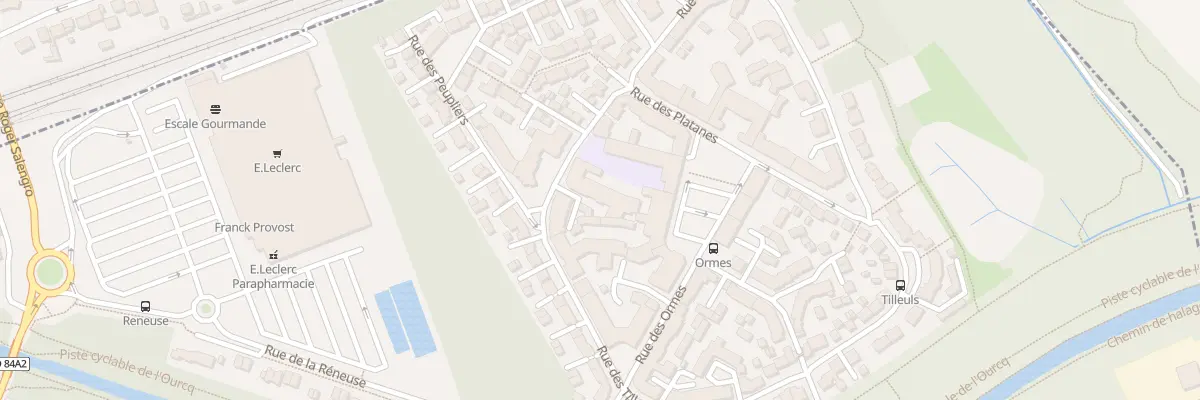 Plan du 167B Rue des Tilleuls à Villeparisis