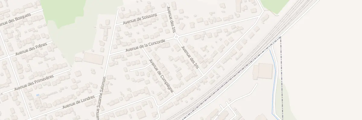 Plan du 7 Av des Iris à Mitry-Mory