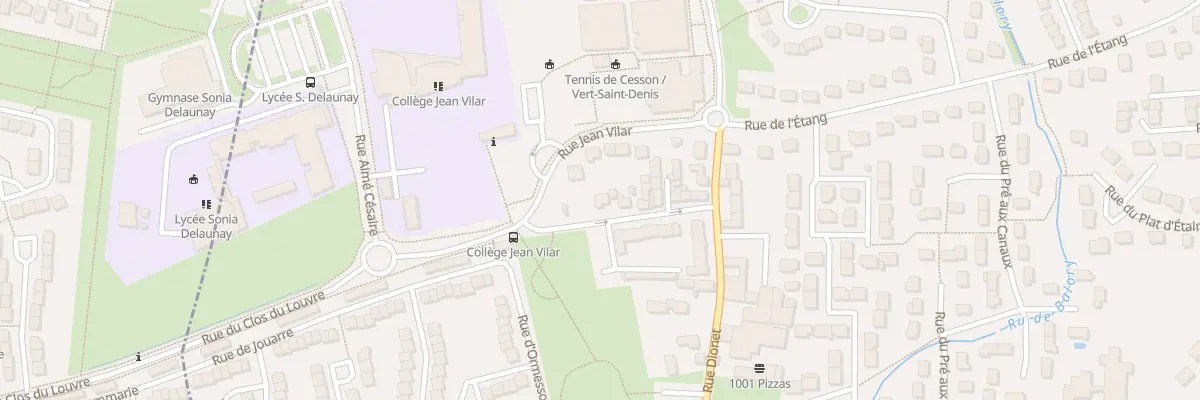 Plan du 14 Rue du Clos du Louvre à Vert-Saint-Denis