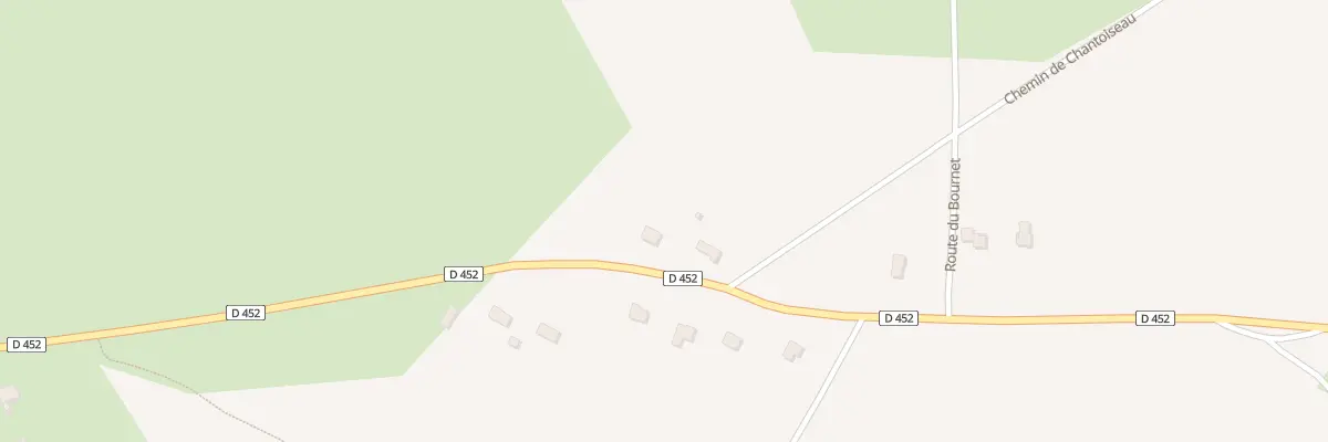 Plan du 1667 Rte de Villebret à Saint-Genest