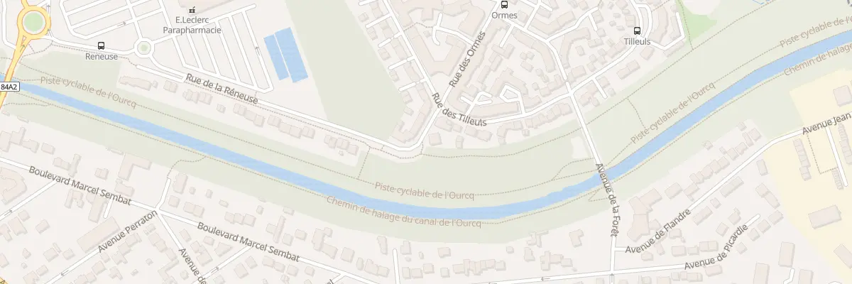 Plan du 181 Rue des Tilleuls à Villeparisis