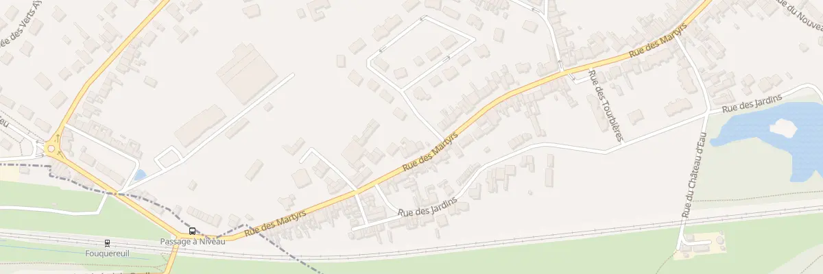 Plan du 176 Rue des Martyrs à Annezin