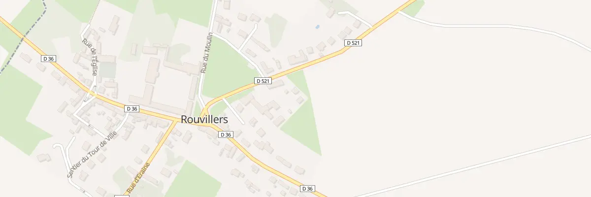 Plan du 14 Rue de la Chapelle à Rouvillers