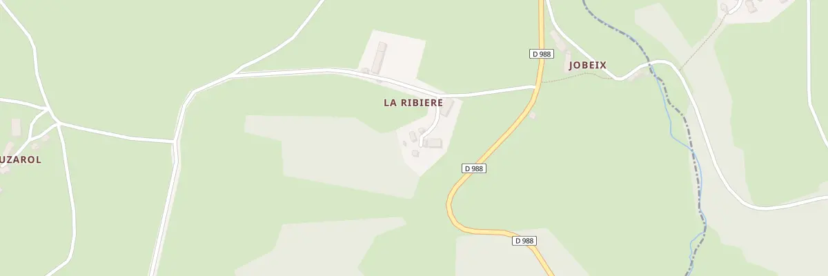 Plan du 5127 La Ribiere à Saint-Maurice-près-Pionsat