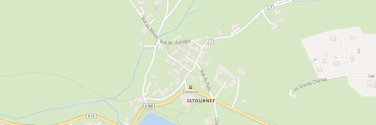Plan du 11 Rue Amans Alexis Monteil à Sainte-Radegonde