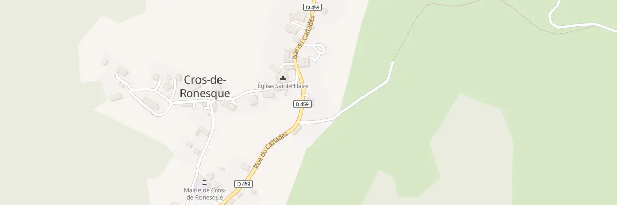 Plan du 15 Rue du Carlades à Cros-de-Ronesque