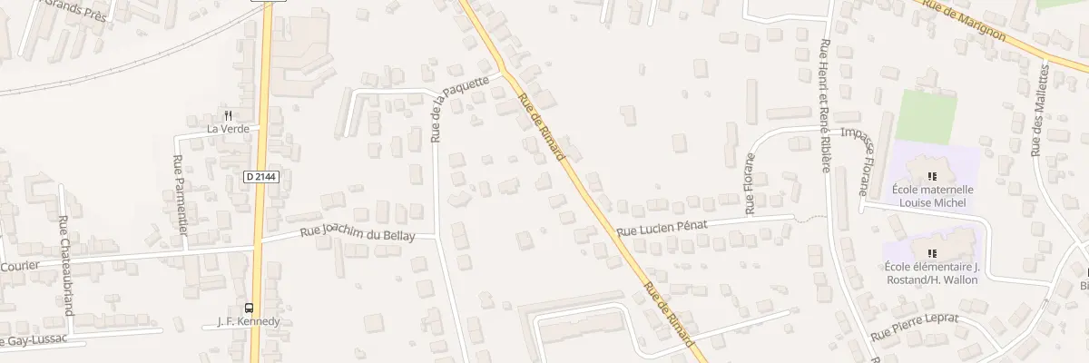 Plan du 66 Rue de Rimard à Montluçon