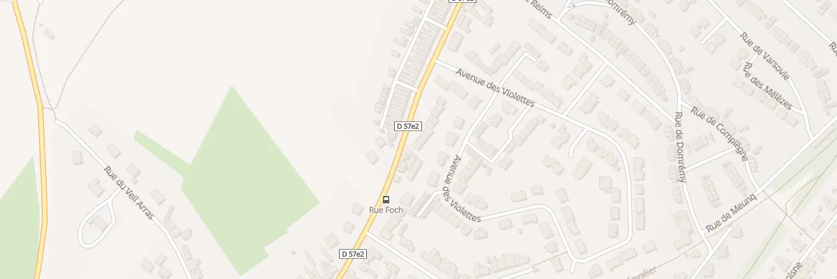 Plan du 227 Rue de Fresnicourt à Barlin