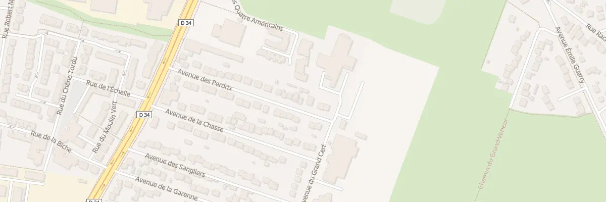 Plan du 29 Av des Perdrix à Chelles