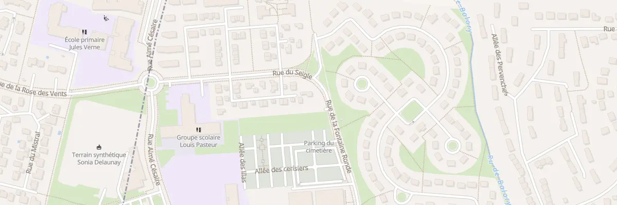 Plan du 6 Rue de l’Epeautre à Vert-Saint-Denis