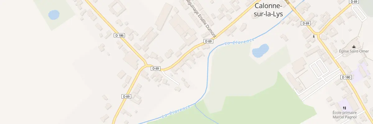 Plan du 283 Rue du Vert Touquet à Calonne-sur-la-Lys
