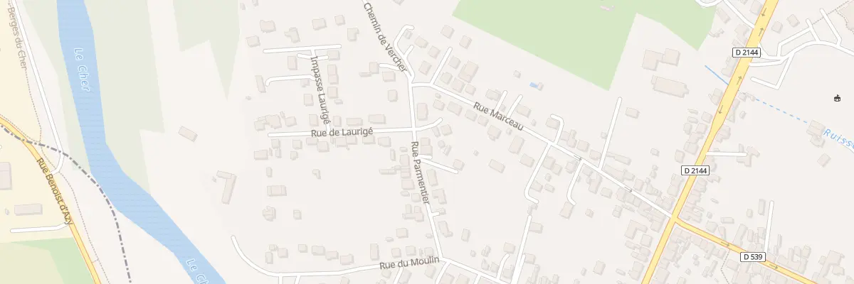 Plan du 16 Rue Parmentier à Désertines
