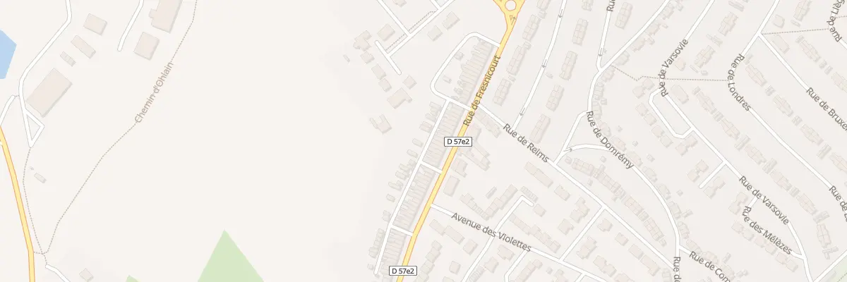 Plan du 168 Rue de Fresnicourt à Barlin