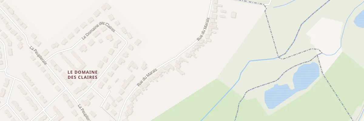 Plan du 118 Rue du Marais à Fouquereuil