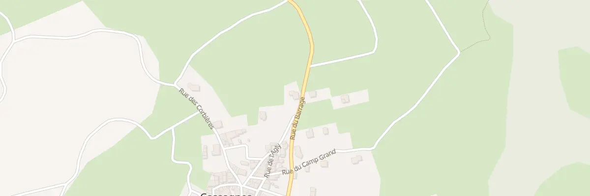 Plan du 6 Rue du Barrage à Cassagnes