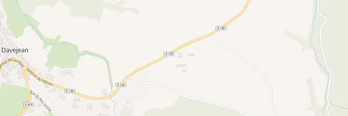 Plan du 4 Col de Lieges Sud à Davejean