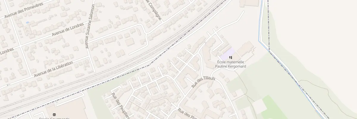 Plan du 3 Rue Salvador Allende à Villeparisis