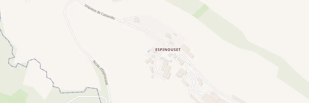 Plan du 5481 Espinouset à Arvieu