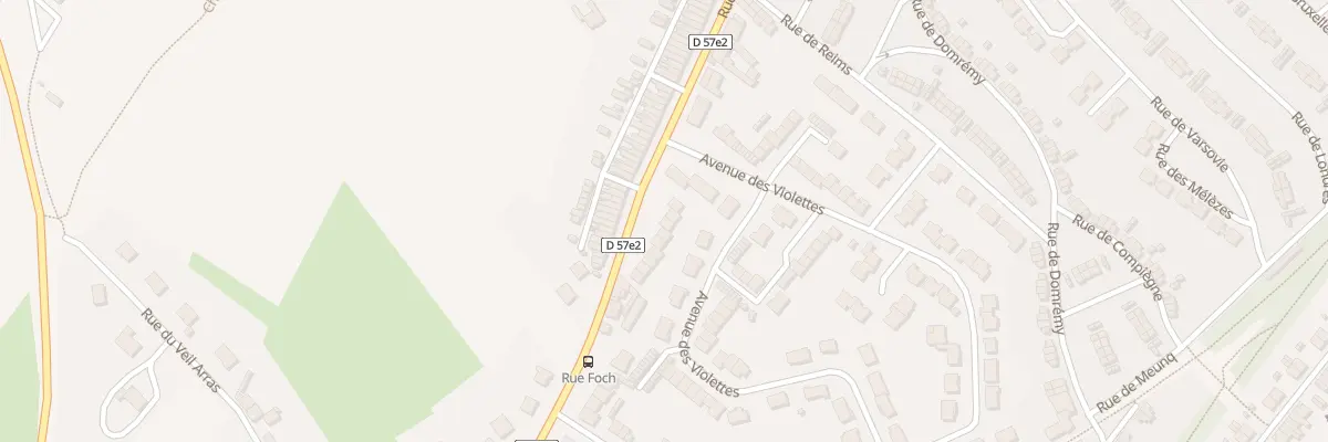 Plan du 217 Rue de Fresnicourt à Barlin
