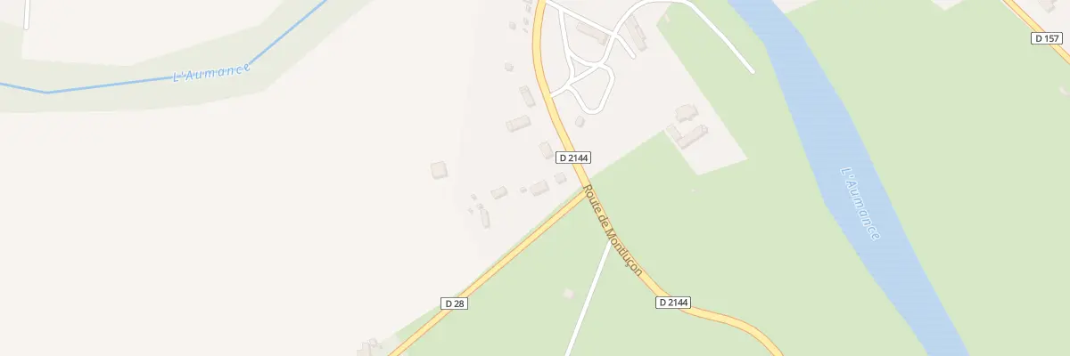 Plan du 16 Rte de Montlucon à Meaulne-Vitray
