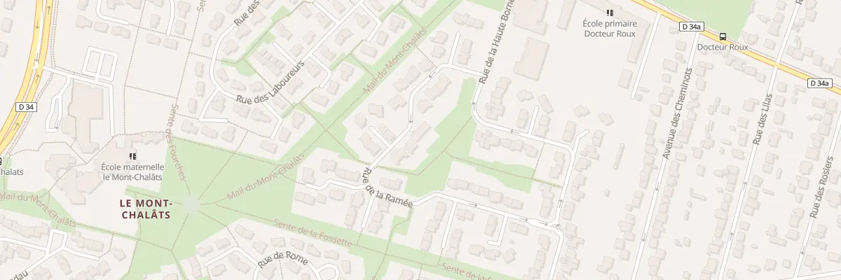 Plan du 26 Rue de la Ramée à Chelles