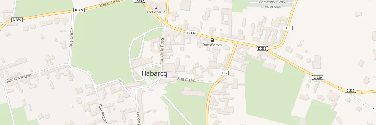 Plan du 3 Rue du Four à Habarcq